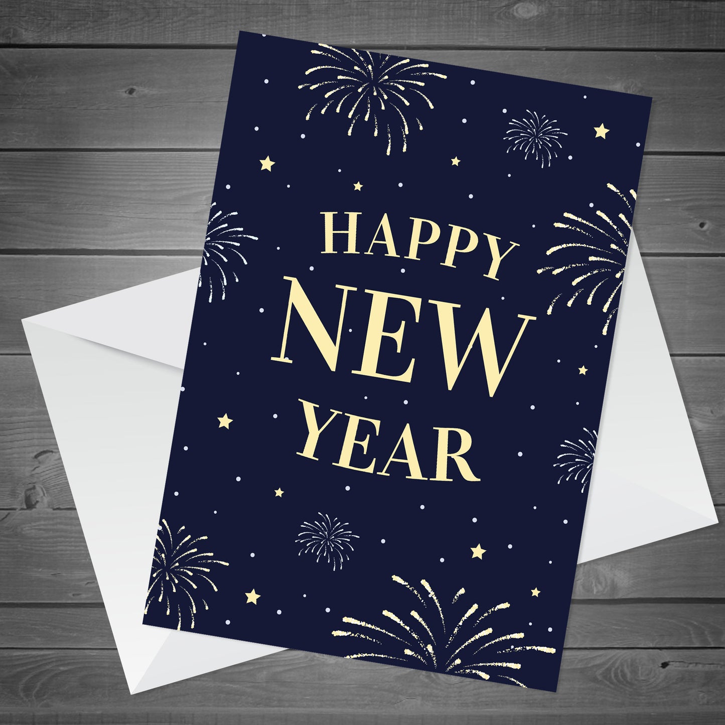 New Year Card For Friends and Family Happy New Year Cards