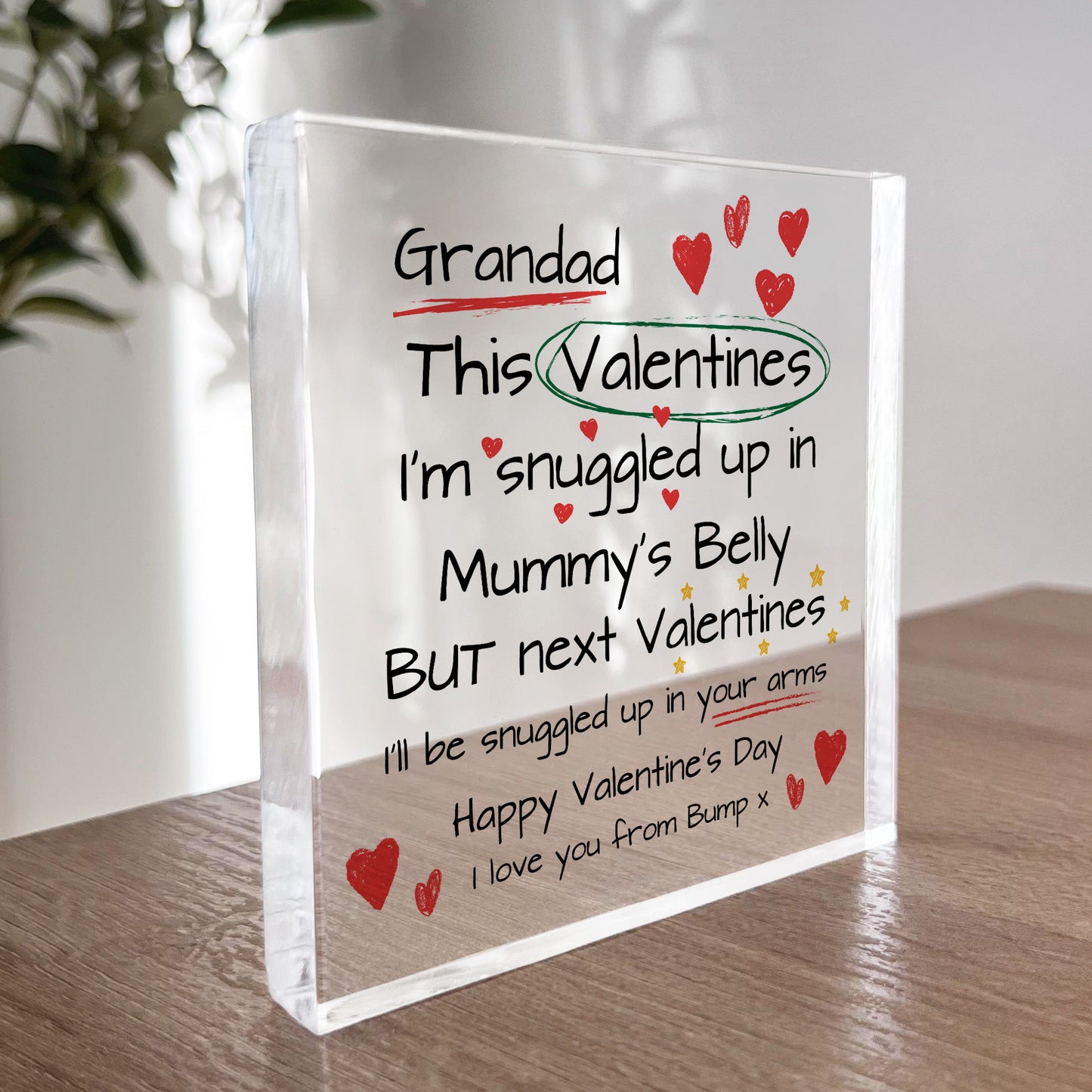 Grandad To Be Gifts For Valentines Day Gift From Bump Gift