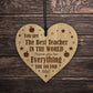 Best Teacher Gifts For Women Engraved Heart Gifts End of Term