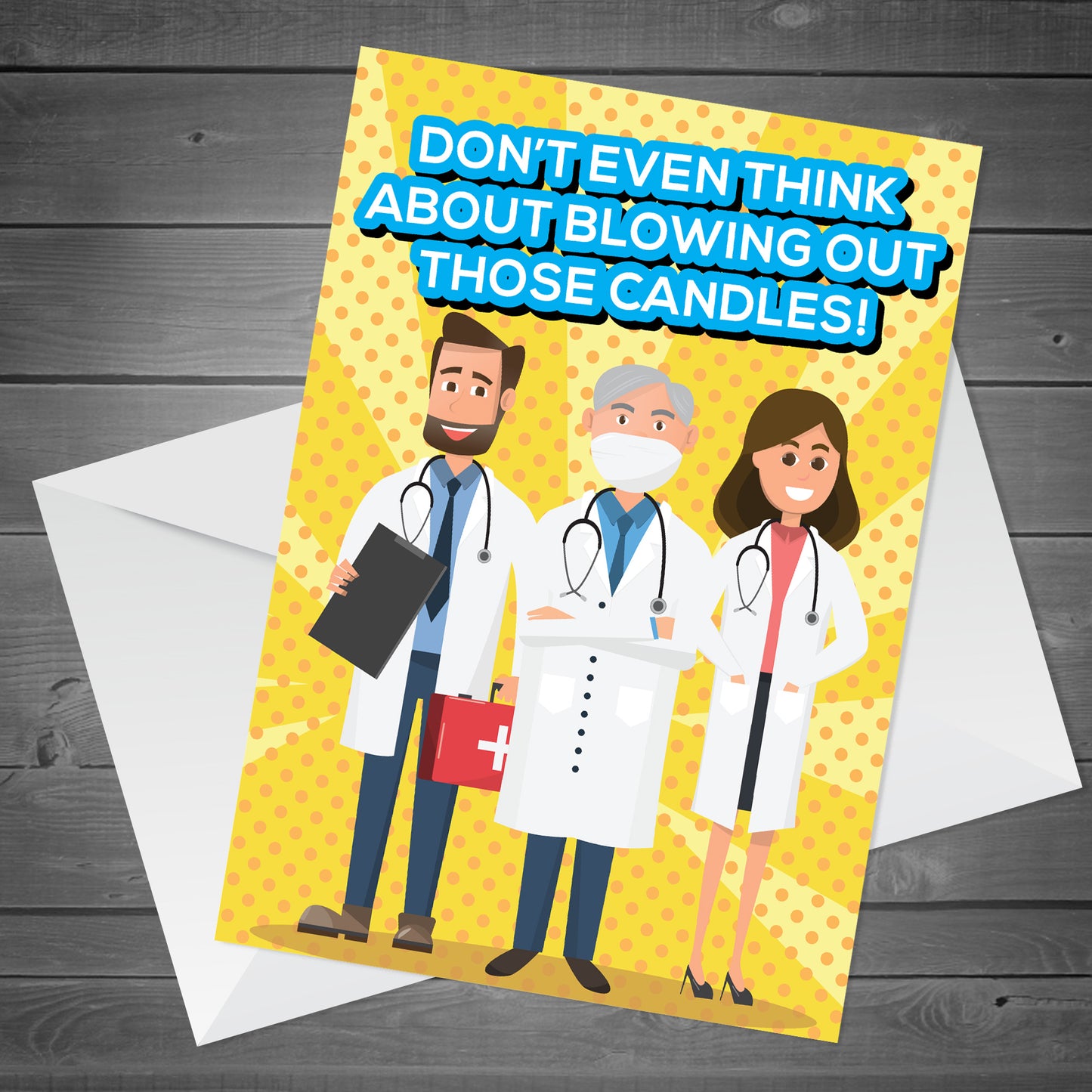 Funny Birthday Card LOCKDOWN DOCTOR Mum Dad Brother Sister