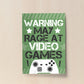 Funny Gaming Sign Novelty Gamer Gift For XBOX Fan Gaming Sign