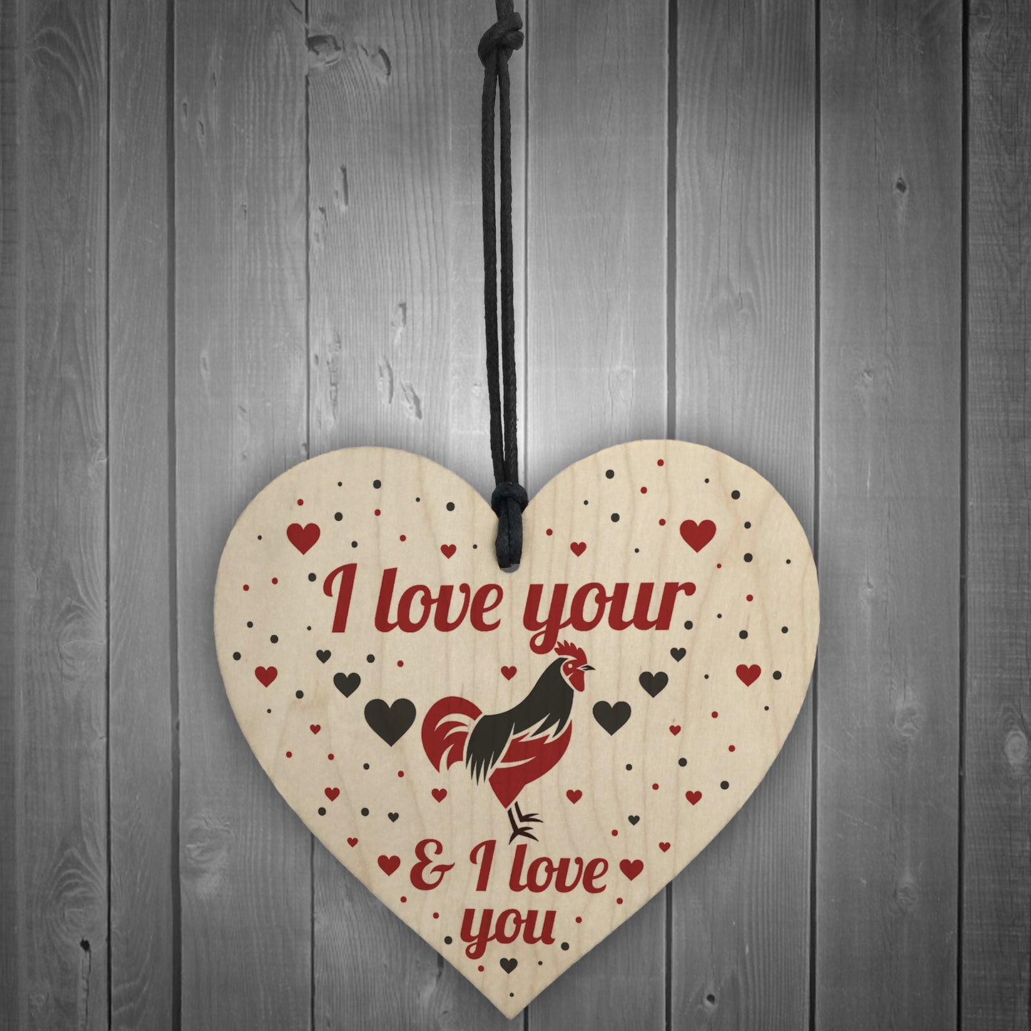Funny Anniversary Card Joke Humour Wood Heart Anniversary Gift