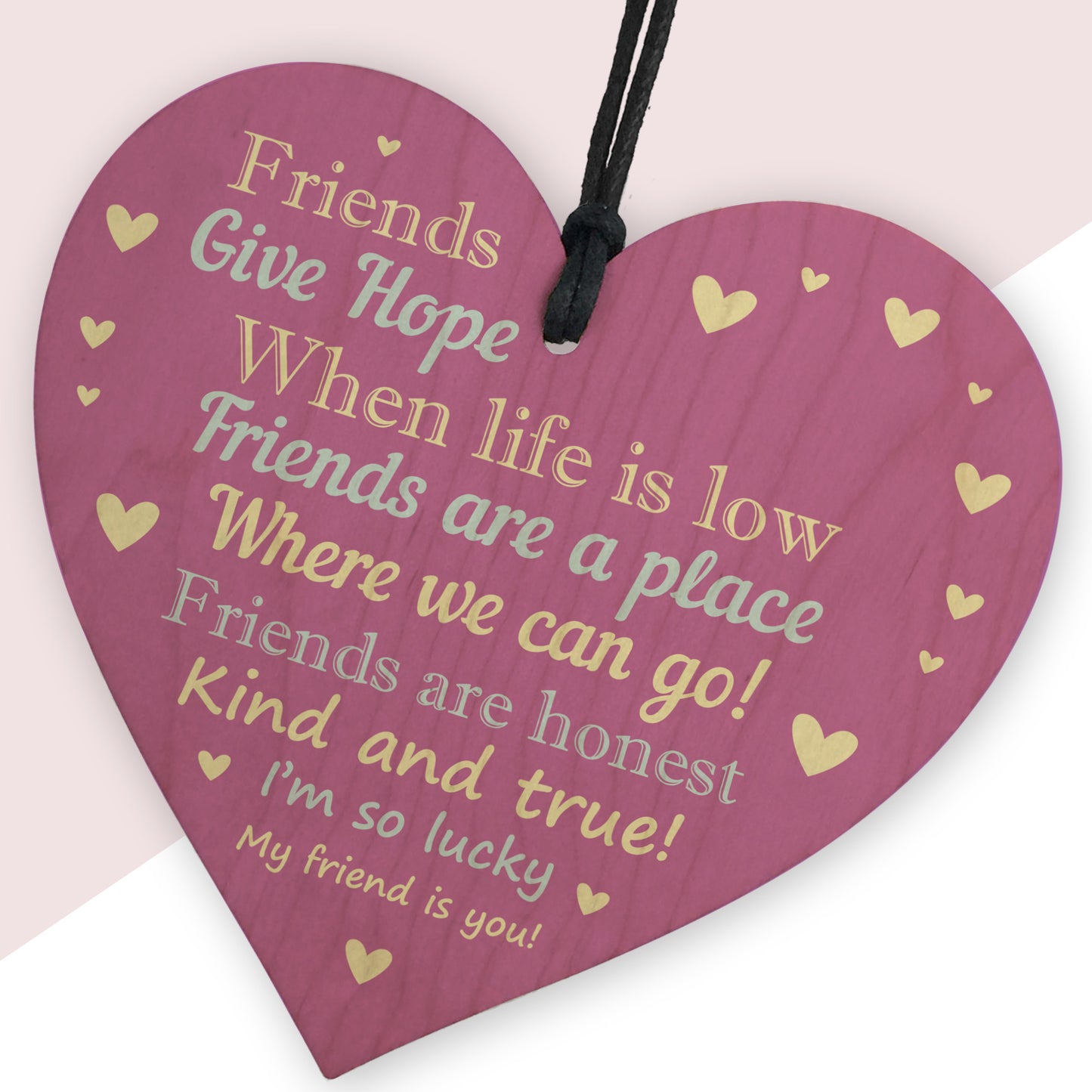 Friendship Heart Best Friend Gift Birthday Christmas