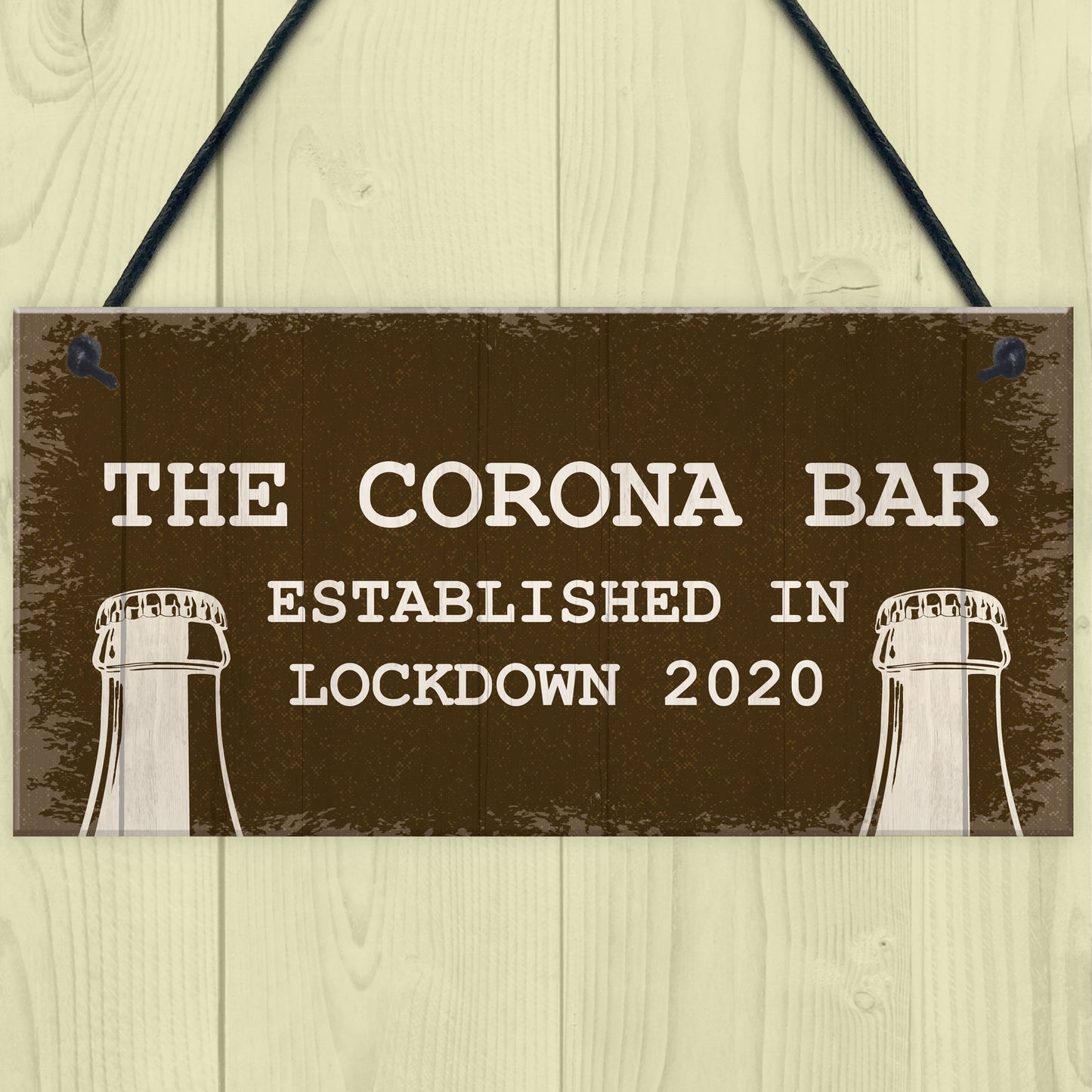 Corona Bar Sign For Garden Man Cave Home Bar Hanging Bar Sign