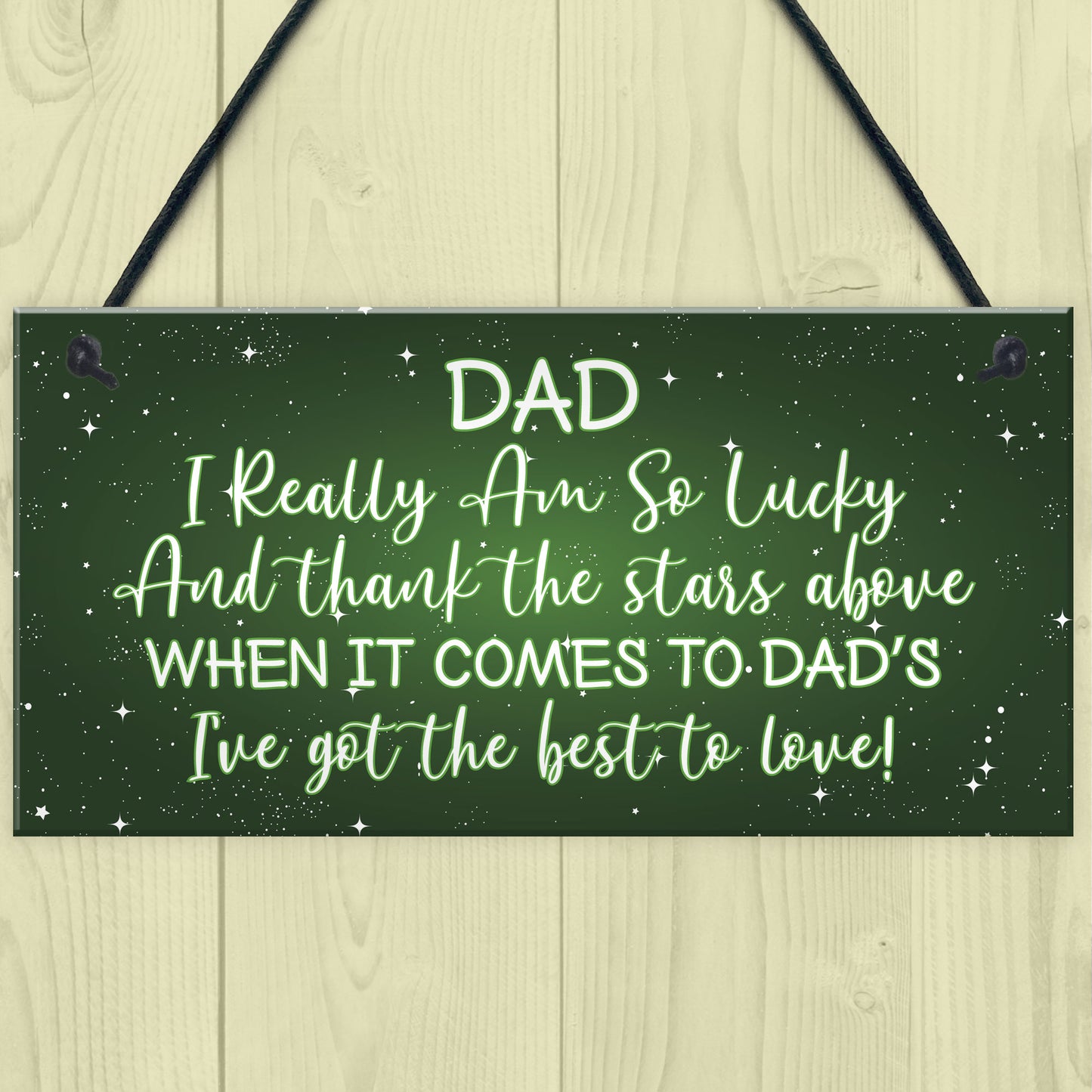 Christmas Gift For Dad Novelty Hanging Plaque Gift For Him Dad