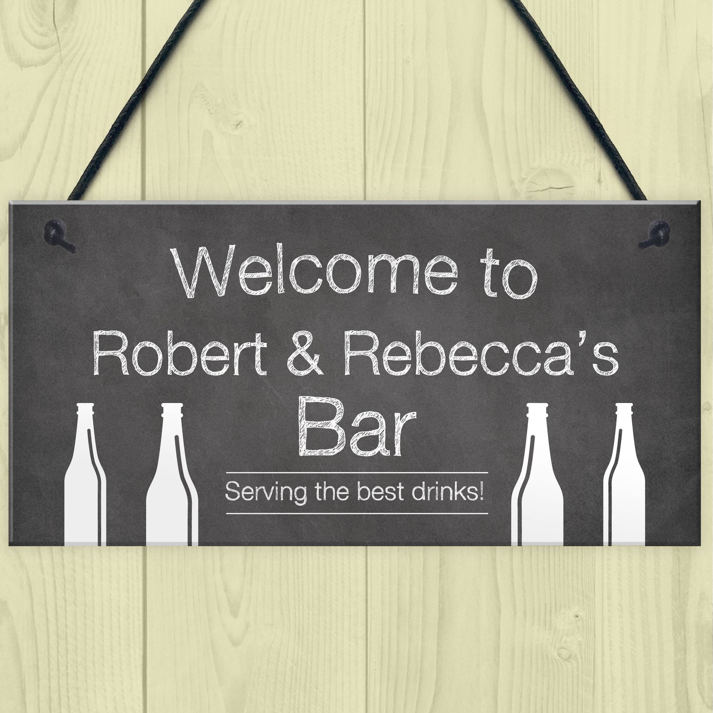 Personalised Home Bar Sign Novelty Bar Pub Decor Man Cave Gifts