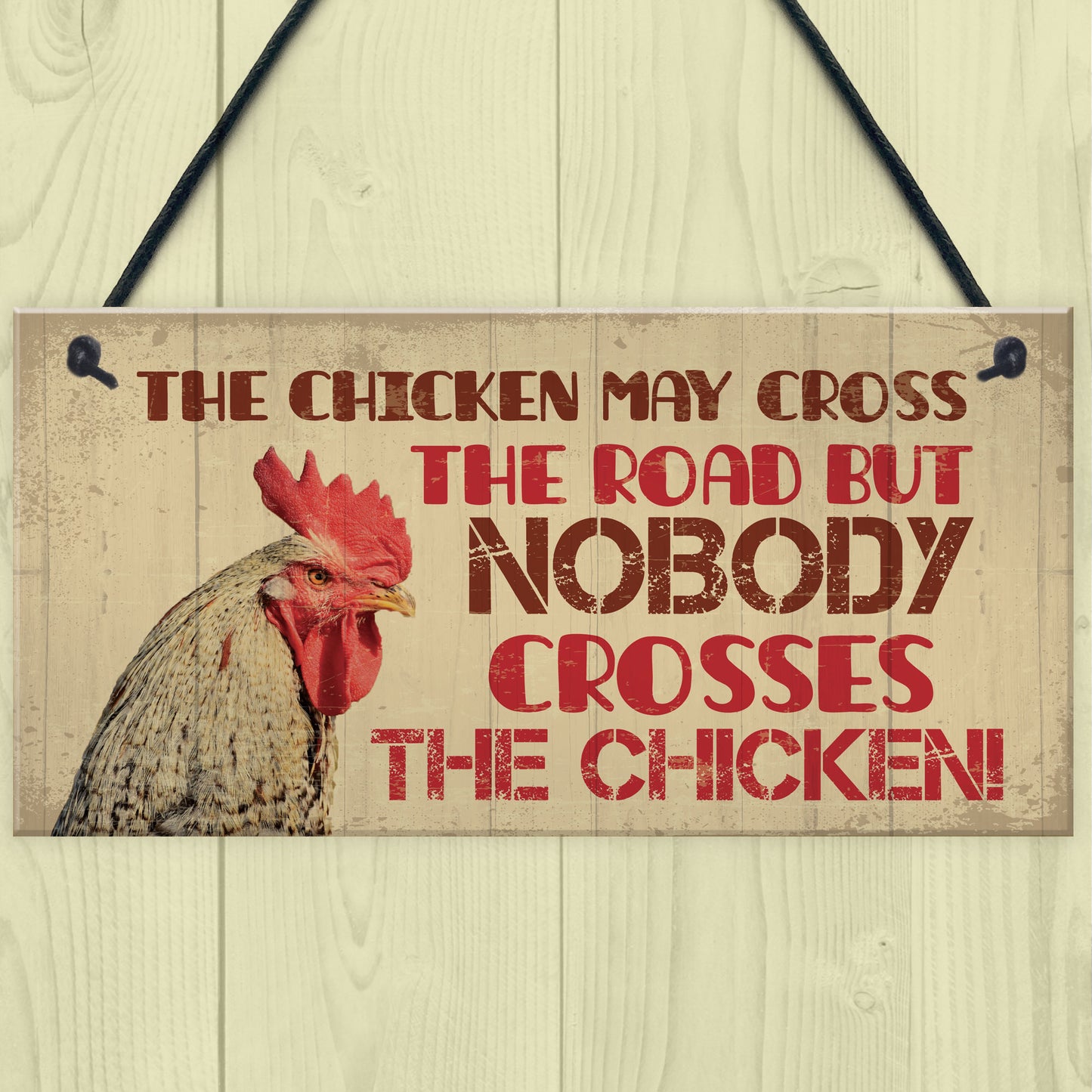 hicken Signs For The Garden Funny Chicken Coop Hen House Plaque
