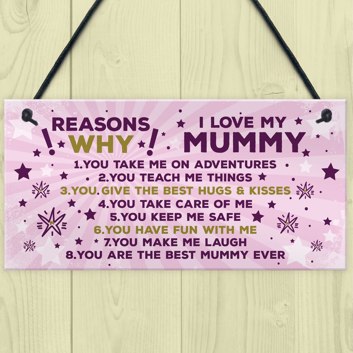 Mummy Birthday Gift Mummy Birthday Card Mothers Day Gift Plaque