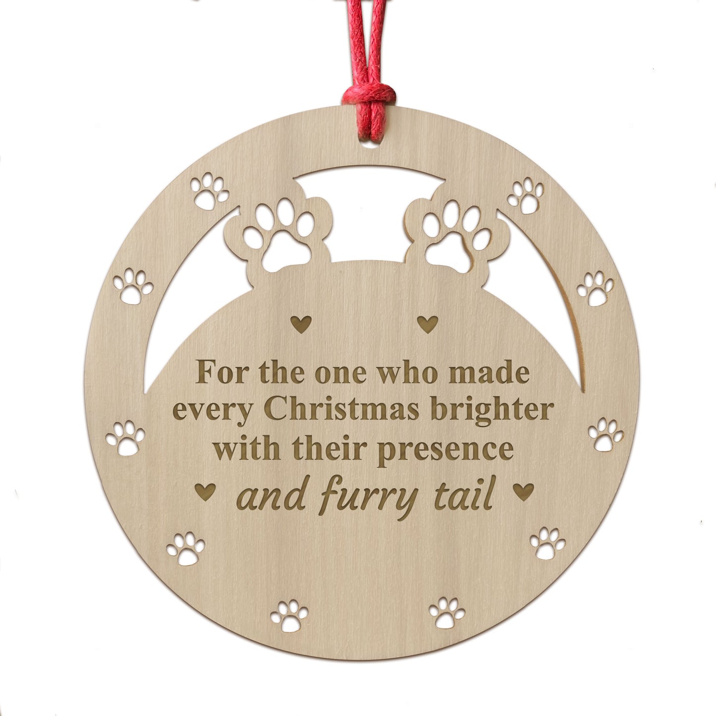 Dog Memorial Decoration For Christmas Pet Memorial Gift