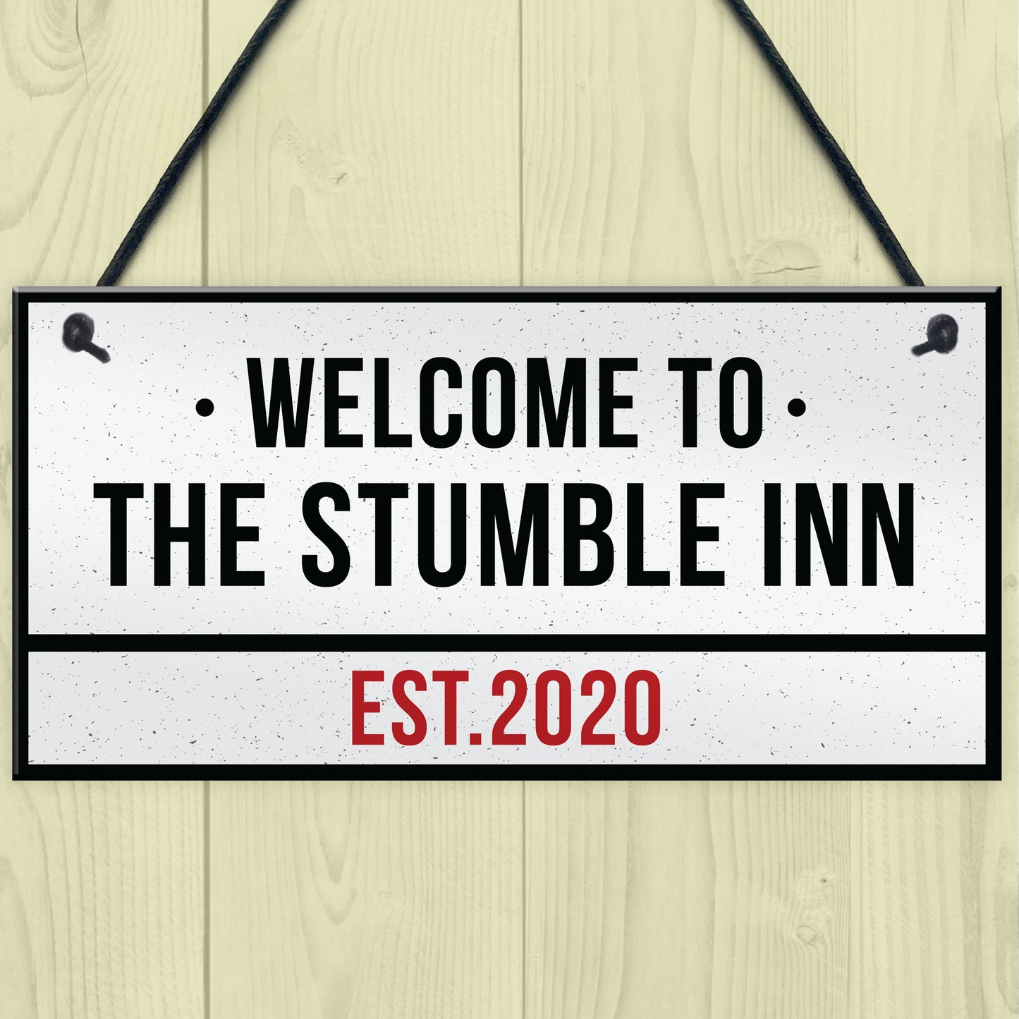 Funny Home Bar Sign Personalised Street Sign For Man Cave Pub