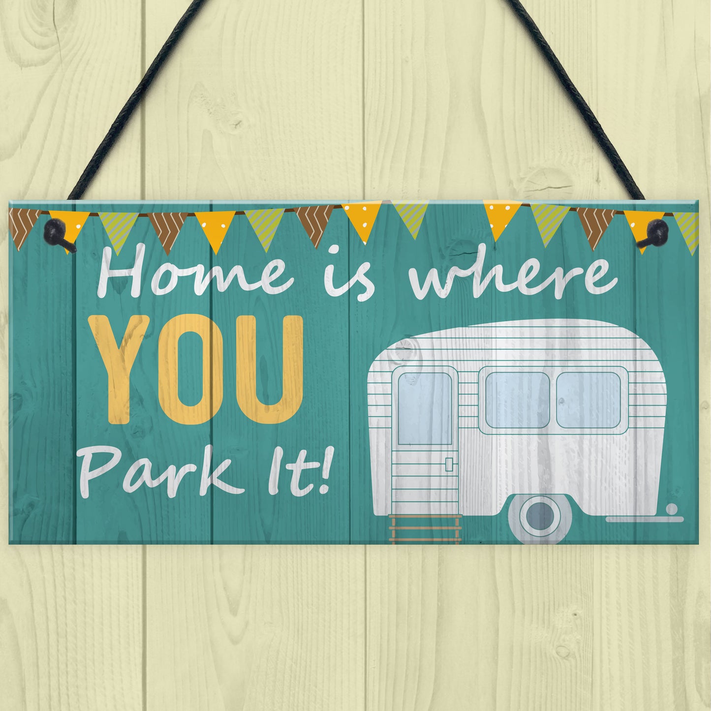 Caravan Accessories Hanging Wall Door Sign Caravan Sign Decor