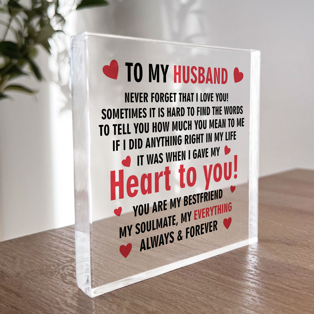 Husband Valentines Day Gift Anniversary Birthday Gift For Him