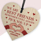 Best Friend Funny Wooden Plaque Novelty Friendship Birthday Gift