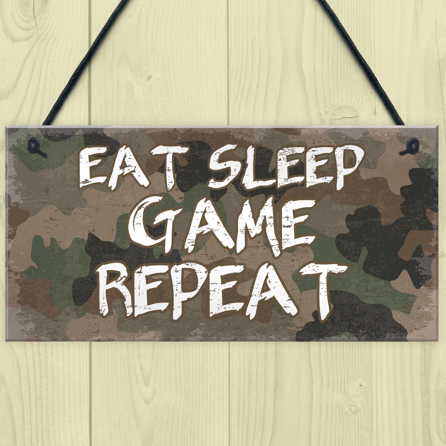 Gaming Sign Funny Gamer Gift For Boys Bedroom Decor ManCave Sign