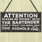 Funny Novelty BAR Sign Gin Beer Vodka Home Bar Garden Plaque