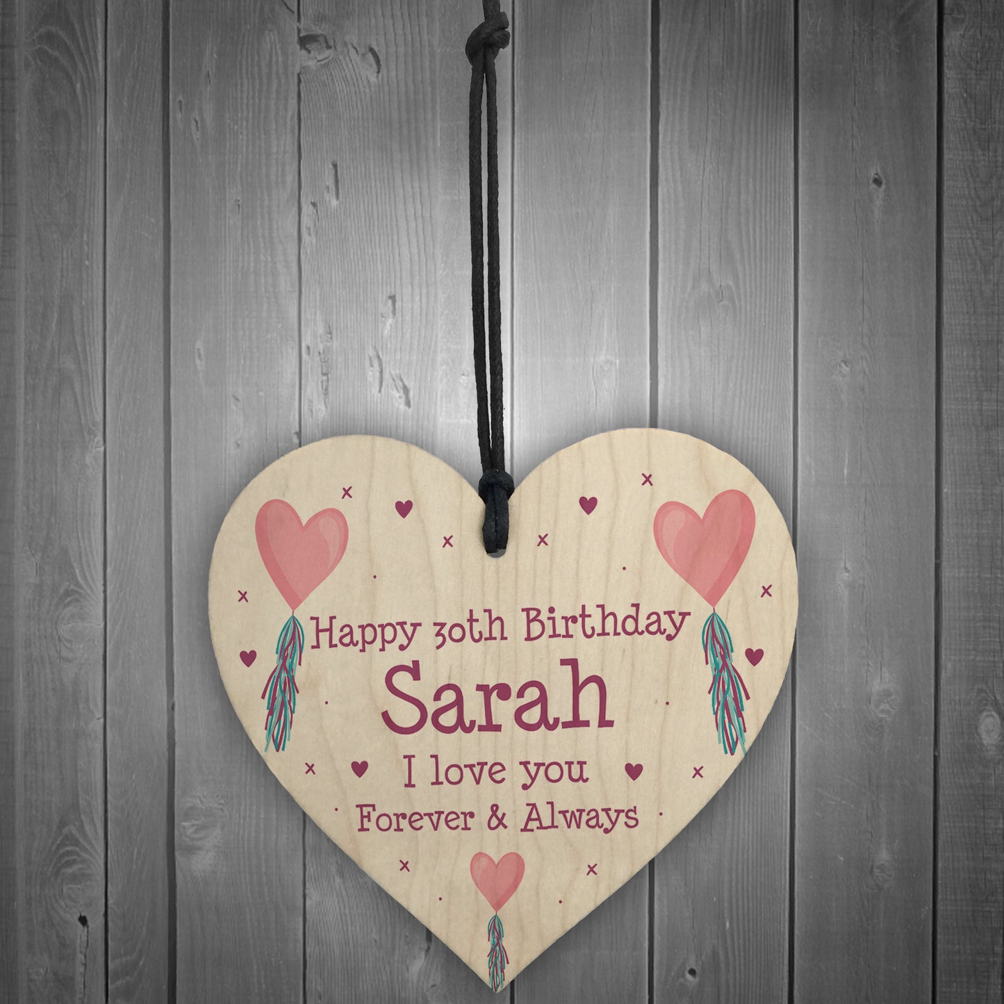 Birthday Gifts For Her PERSONALISED Heart Gift For Friend