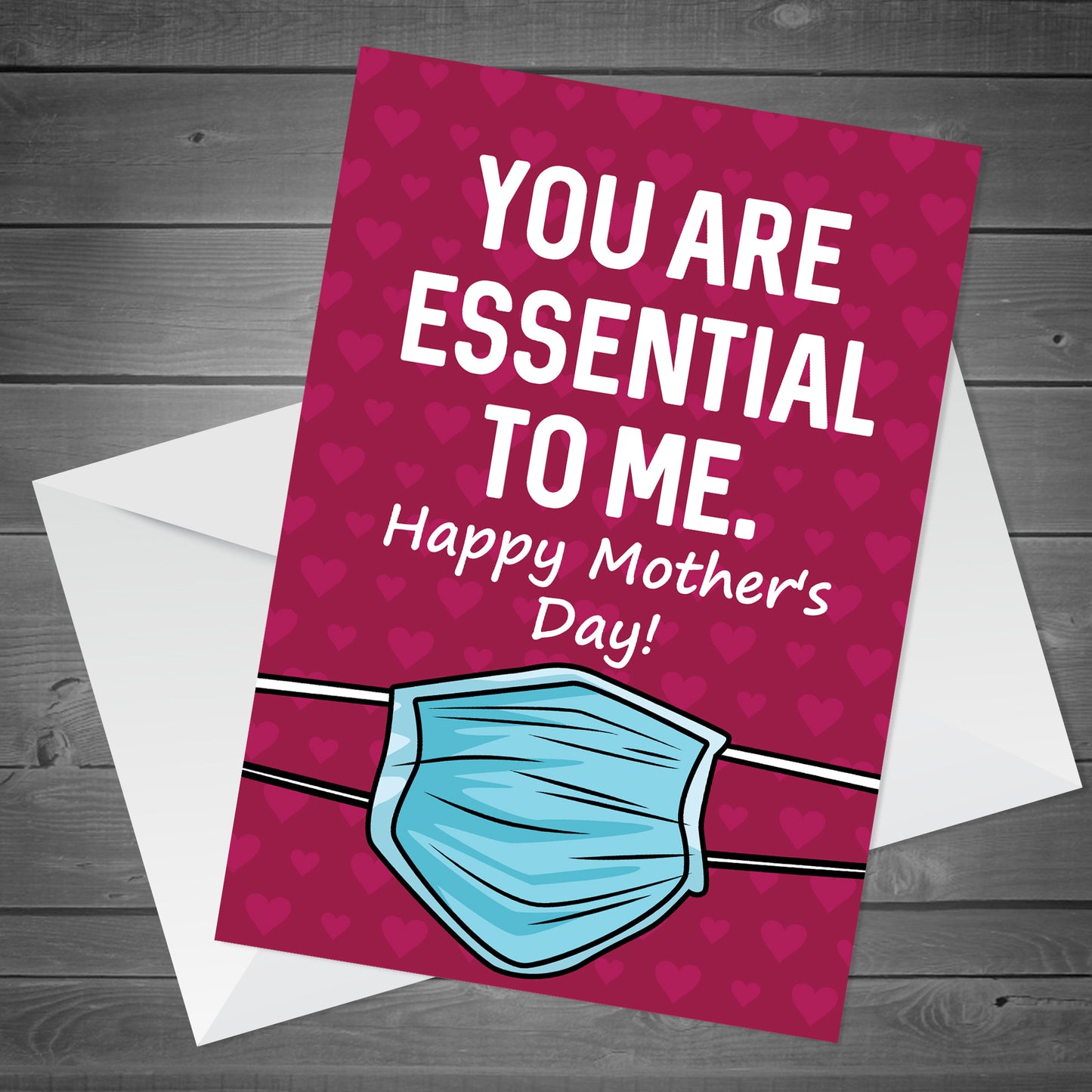 Funny Lockdown Mother's Day Card For Mum Mummy From Daughter