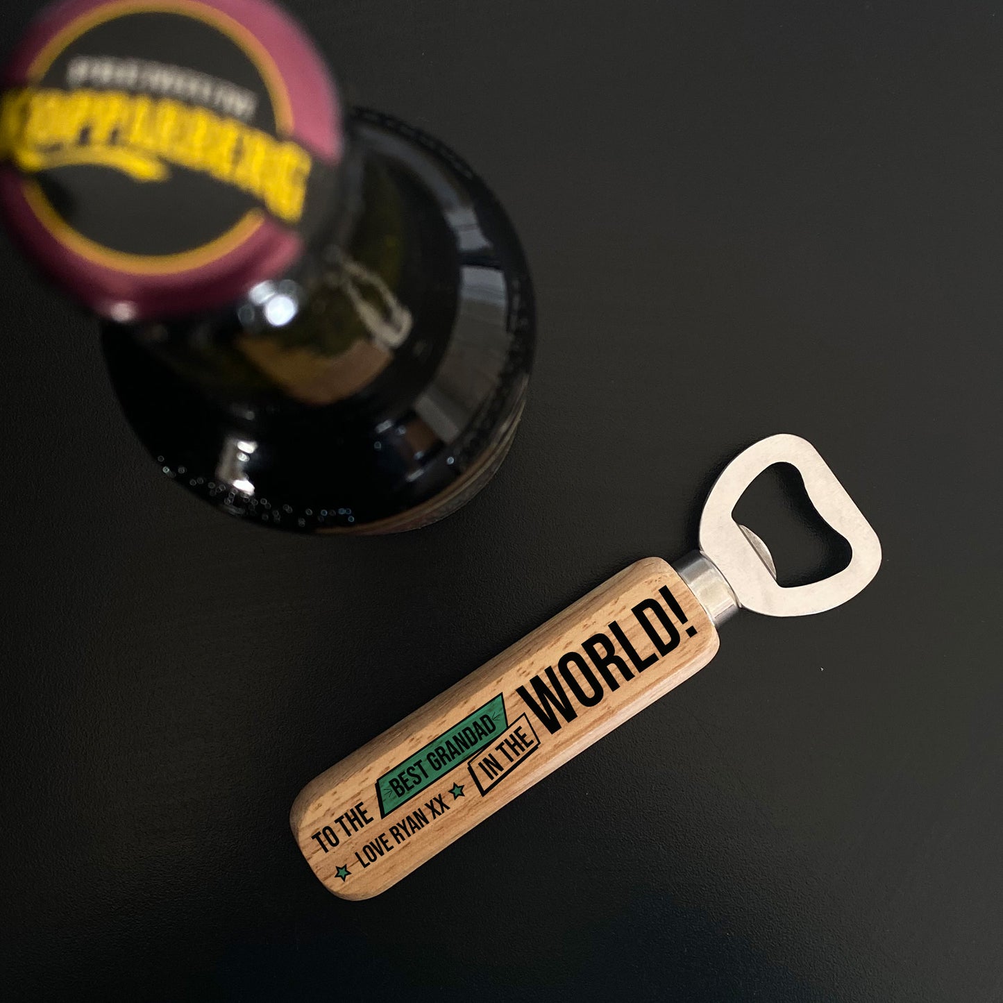 Personalised Gift For Grandad Bottle Opener Gift Fathers Day