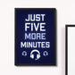 Blue Gaming Poster Framed Gift For Boys Bedroom Games Room
