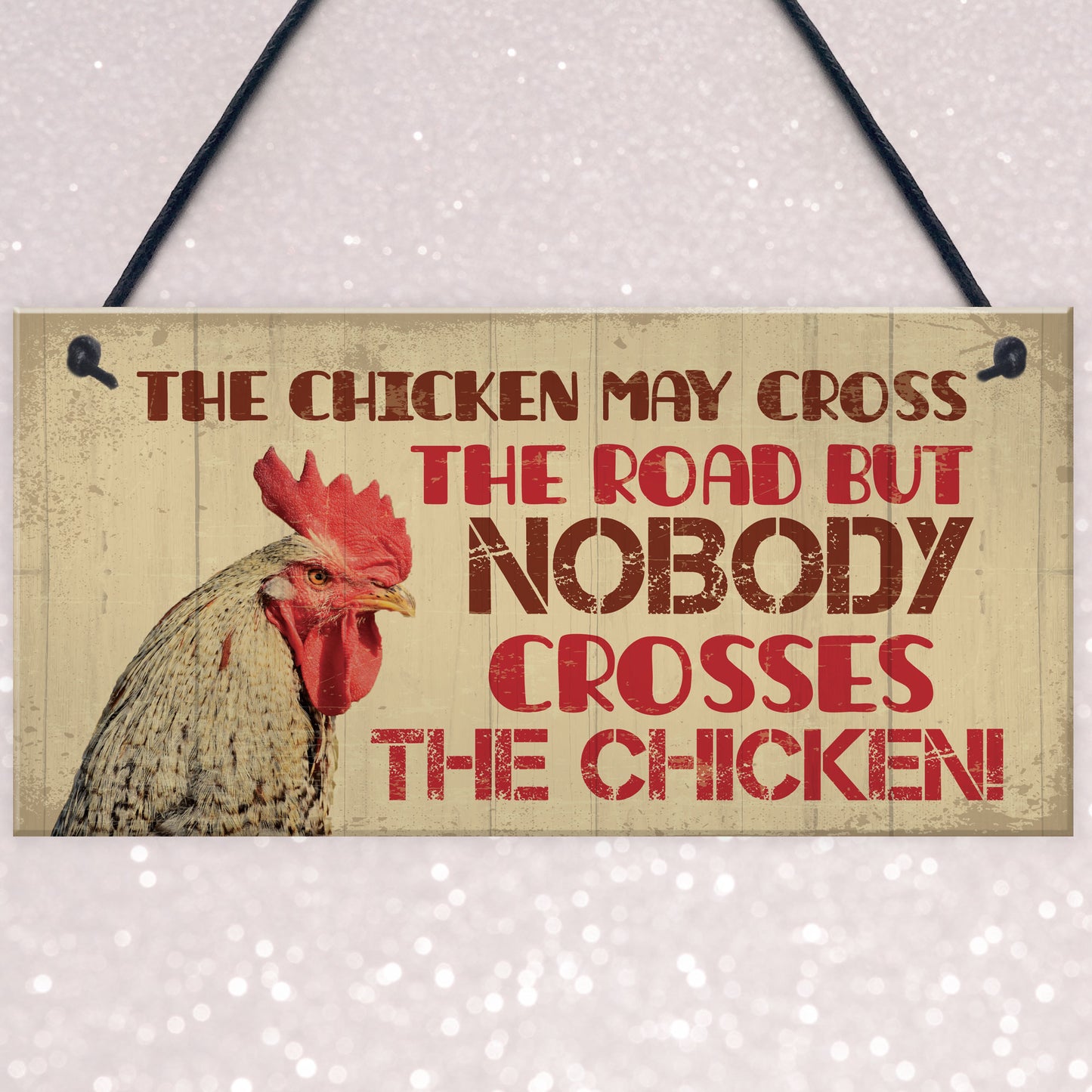hicken Signs For The Garden Funny Chicken Coop Hen House Plaque