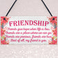 Friend Is You Friendship Best Friends Love Gift Hanging Plaque