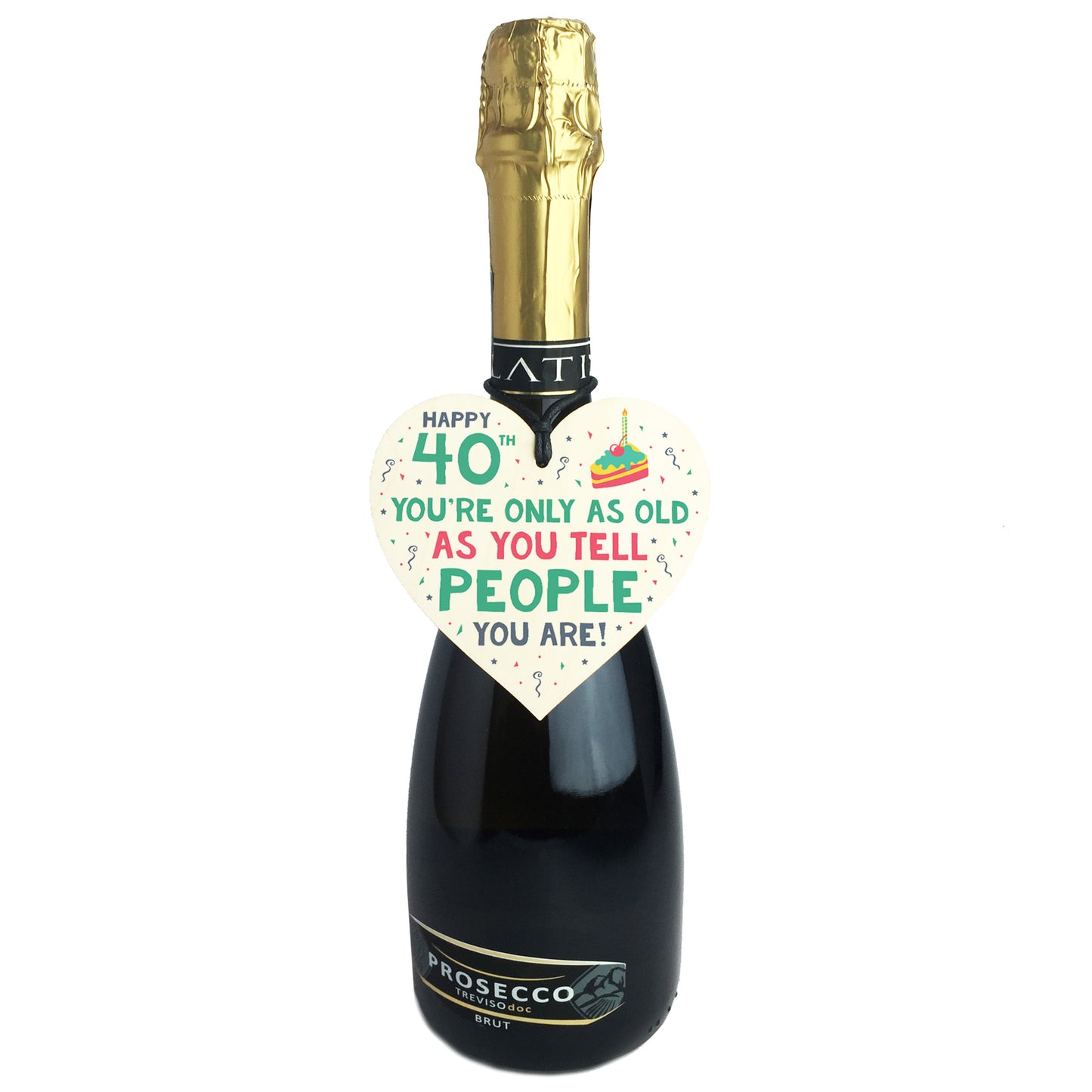 Funny 40th Birthday Gift For Friend Heart 40th Birthday Card