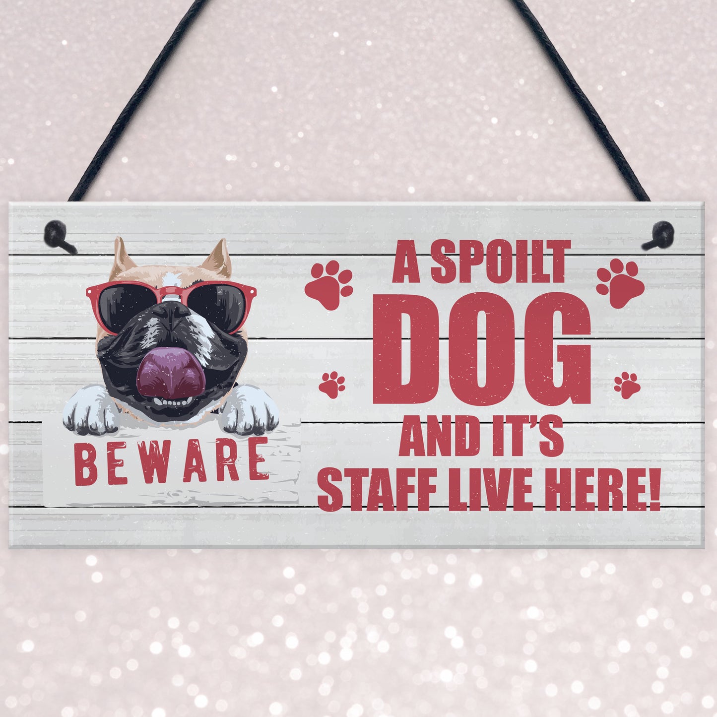 Novelty Beware Sign Dog Sign Pet Sign Pet Gift For Family