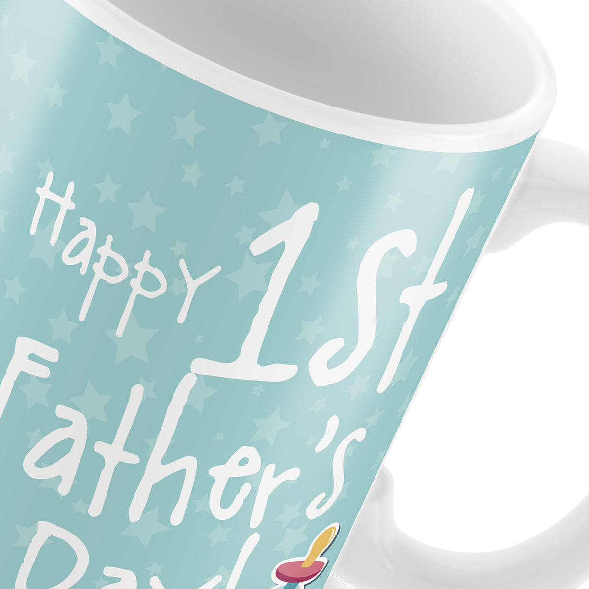 First 1st Fathers Day Mug Novelty Gift Idea For New Dad Newborn