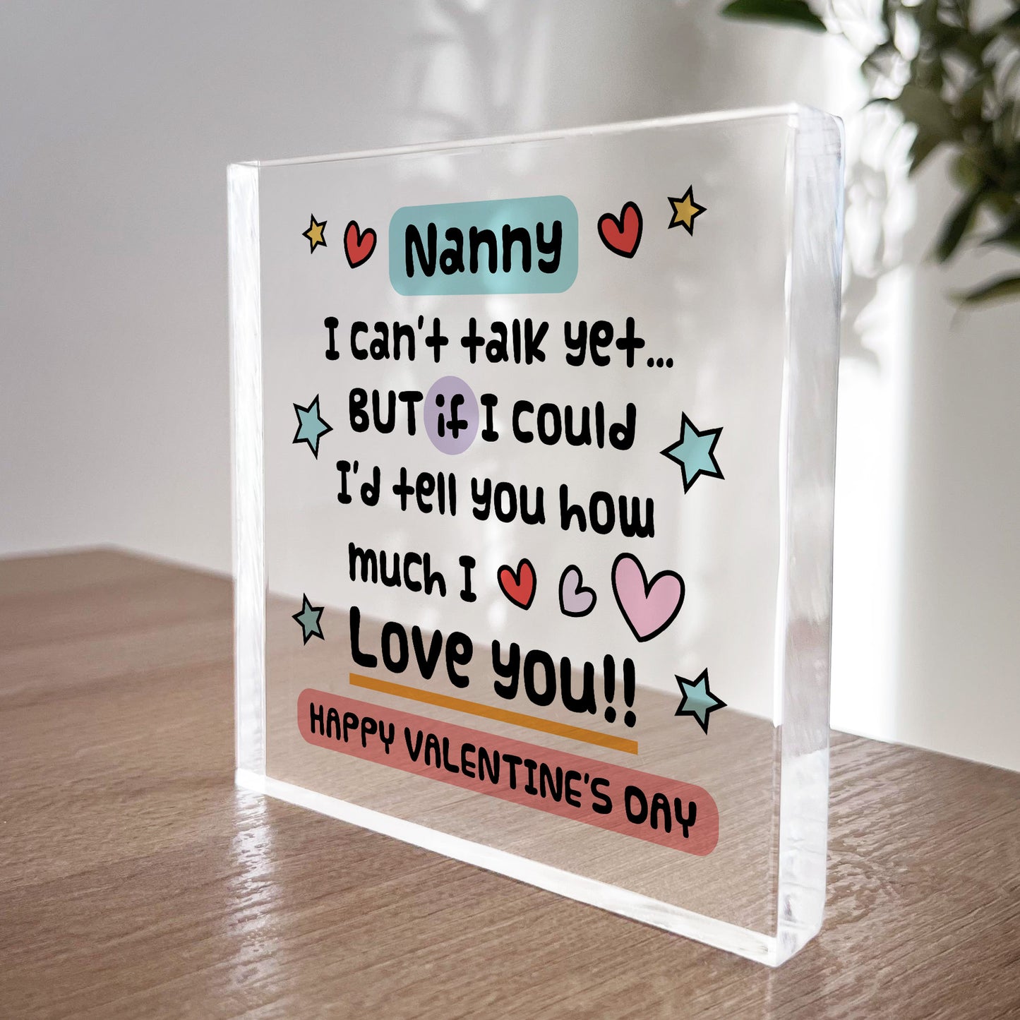 Happy Valentines Gift For Nanny Valentines Gift For Nanny Gift