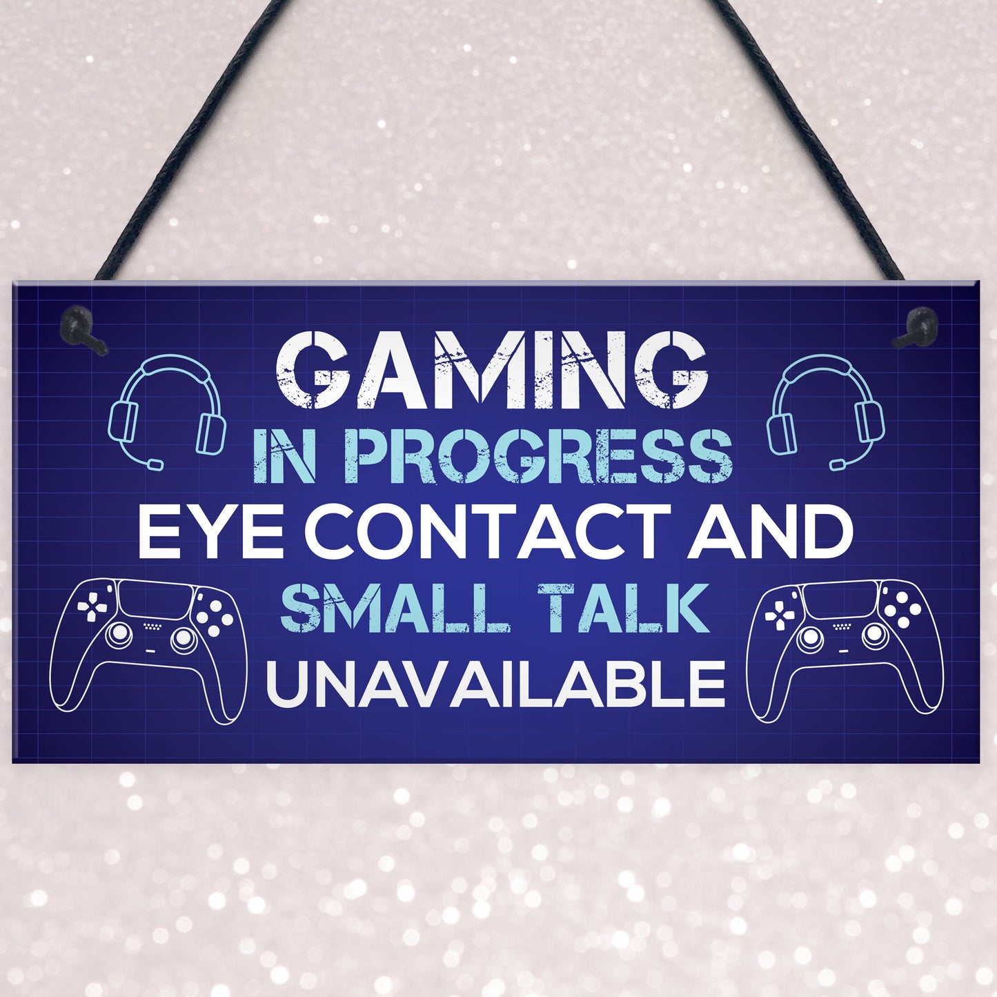 Games Room Sign For Boys Bedroom Gaming Accessories Gifts