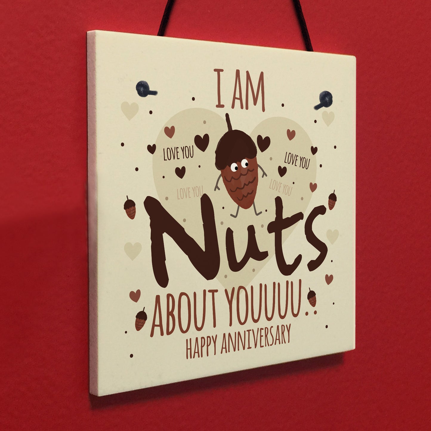 Funny Happy Anniversary Card Anniversary Gift For Him Her Plaque