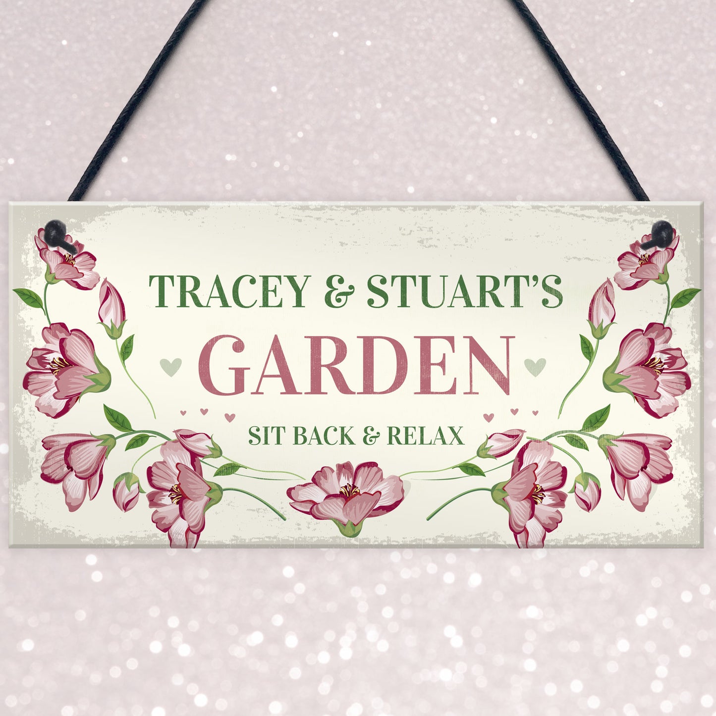 Garden Sign For Mum Nan Grandad Personalised Garden Shed Sign