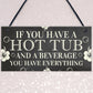 Hot Tub Sign Funny Garden Sign Summer House Plaque Alcohol Gift