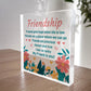 Friendship Sign Poem Friendship Gifts Best Friend Gifts