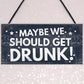 Funny Home Bar Sign For Garden Plaque Man Cave Sign Bar Pub Sign