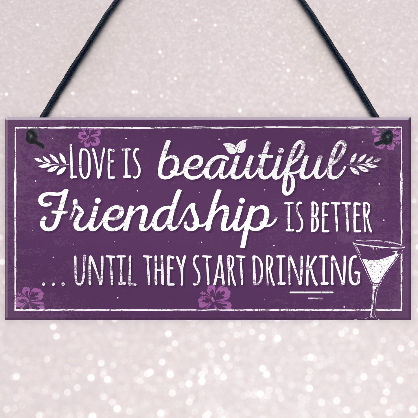 Best Friend Plaque Friendship Sign Thank You Birthday Gift