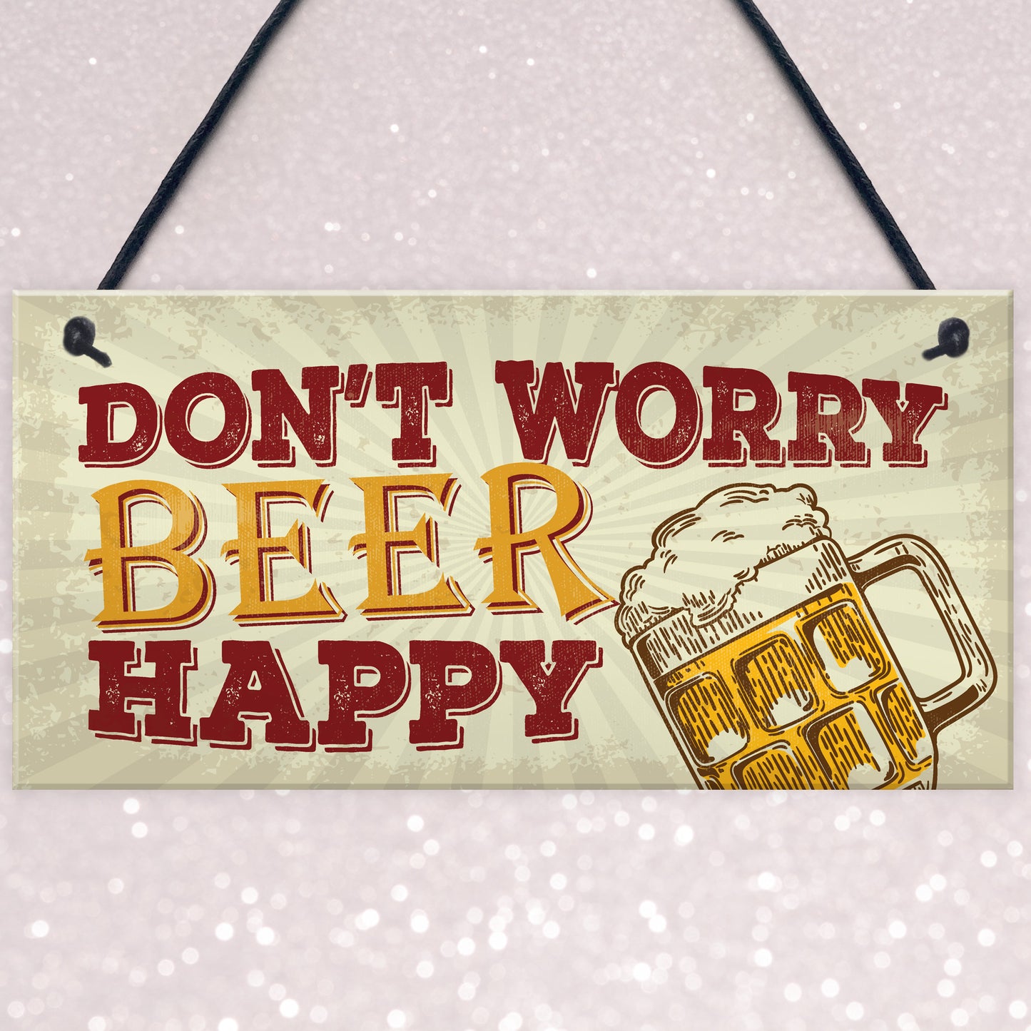 Rustic Beer Kitchen Pub Bar Sign Man Cave Alcohol Garden Plaque