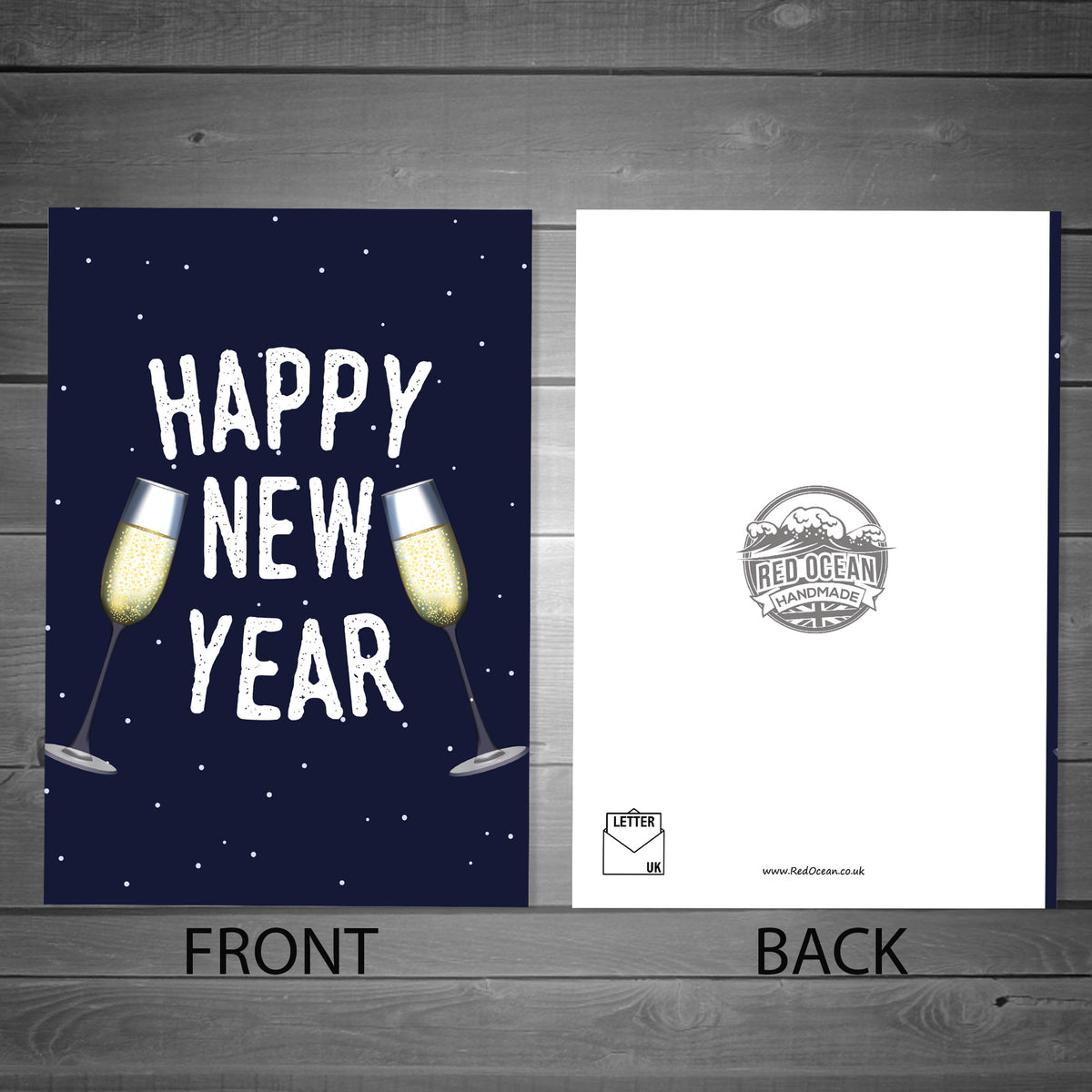 Happy New Year Card For Friends Family New Years Card For Cousin