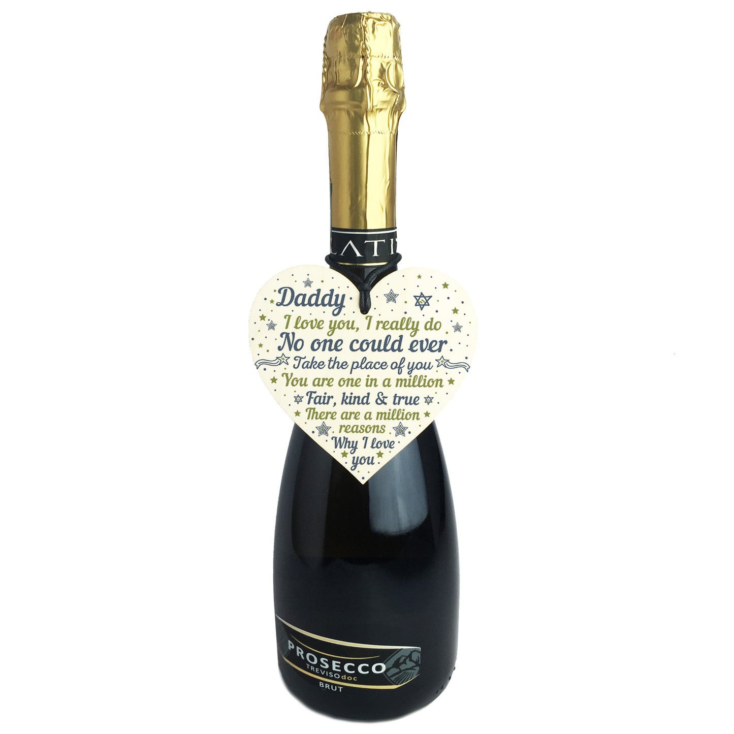 Daddy Daughter Gifts Fathers Day Gift Wooden Heart Dad Birthday