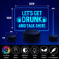 Funny Alcohol Sign Man Cave Home Bar Sign Bar Pub LED Neon Sign
