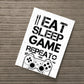 Boys Bedroom Decor White Gaming Print For Wall Boys Bedroom
