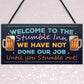 Funny Bar Sign Stumble Inn Novelty Bar Pub Signs And Plaques