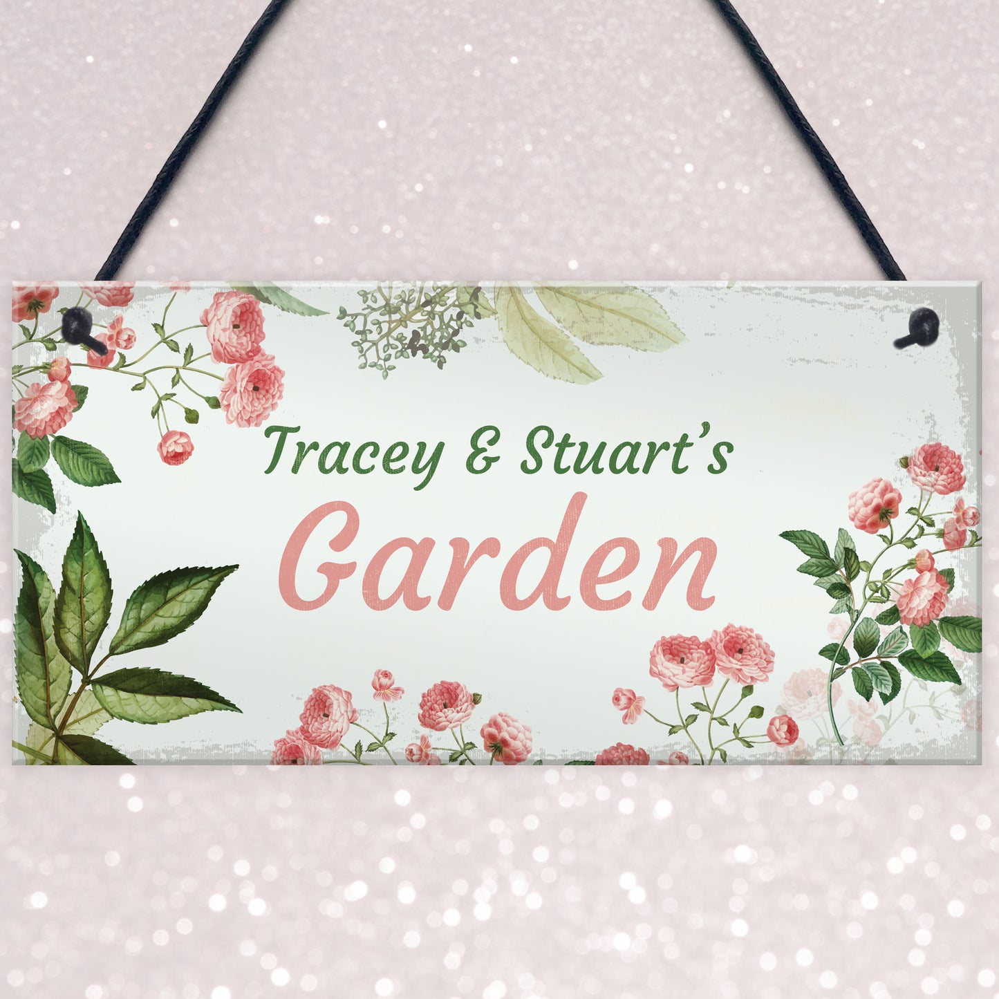 Personalised Sign For Garden Summer House Mum Nan And Grandad