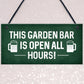 Novelty Home Bar Garden Summerhouse Shed Man Cave Sign Alcohol