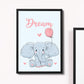 Animal Nursery Print For Girls Boys Bedroom Decor Nursery Art