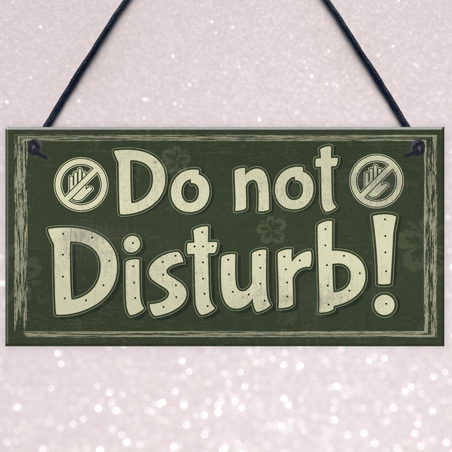 Please Do Not Disturb Therapist Hotel Man Cave Privacy Plaque