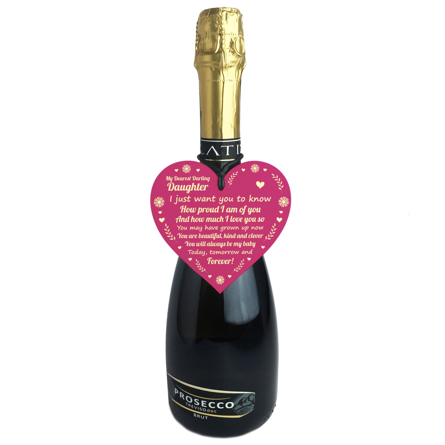 Daughter Gifts From Mum Wooden Hanging Heart Gift For Her