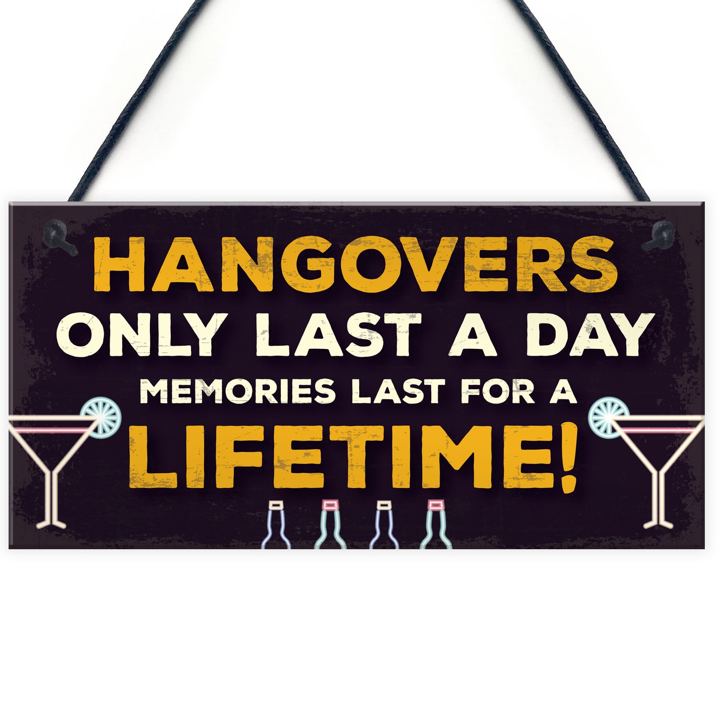 Funny Hanging Bar Signs 3 Pieces Bundle Bar Signs For Home Bar