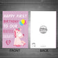 CUTE Birthday Card For Daughter Unicorn Design 1st 2nd 3rd 4th