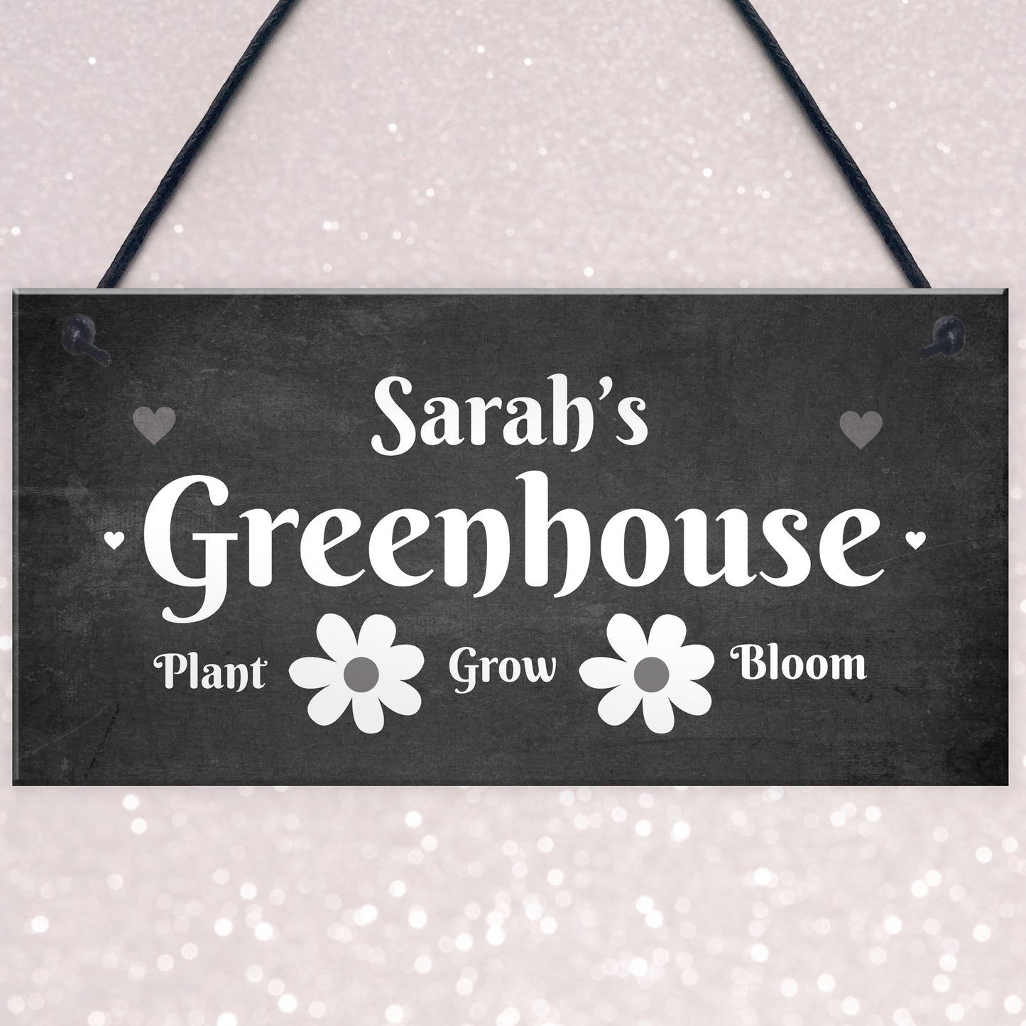 Personalised Sign For Greenhouse Garden Shed Allotment Vegetable
